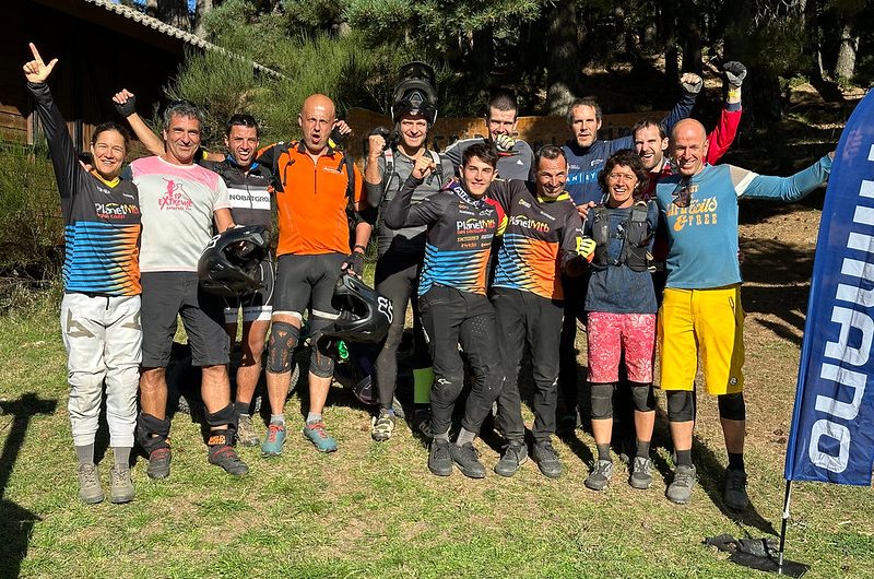 Curso de técnica de mountain bike en La Pinilla Bike Park con Chus Castellanos